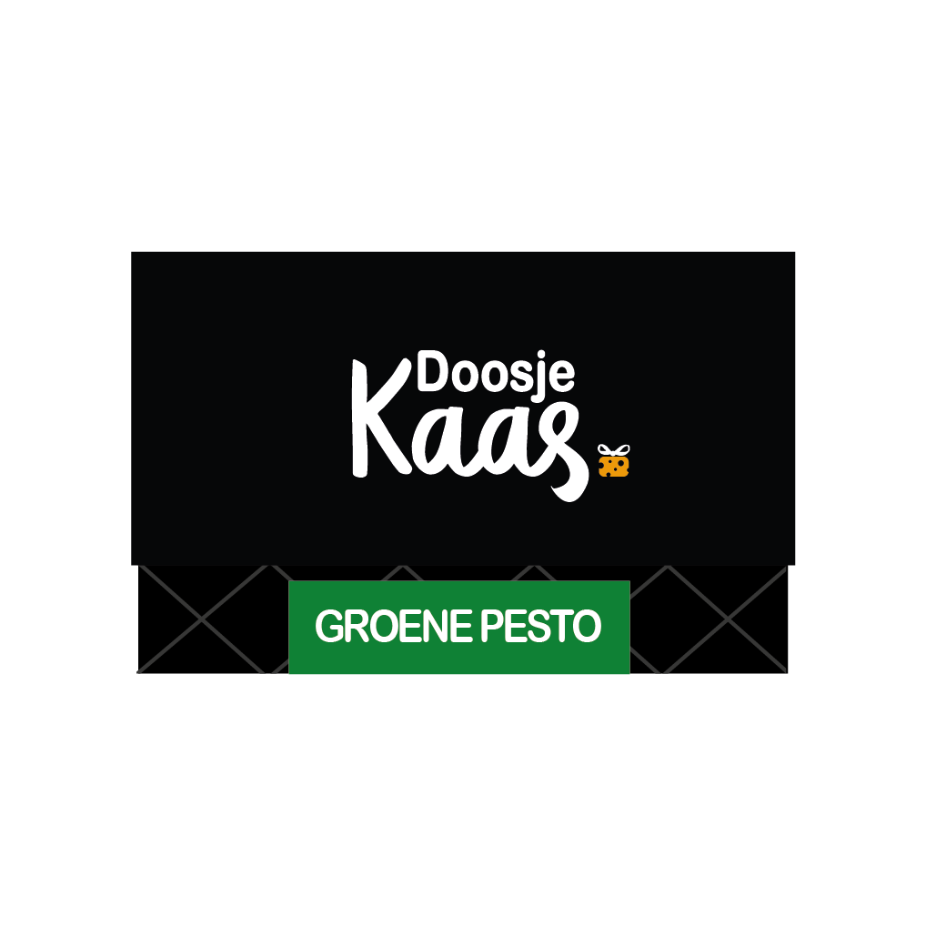 DoosjeKaas Pesto Groen